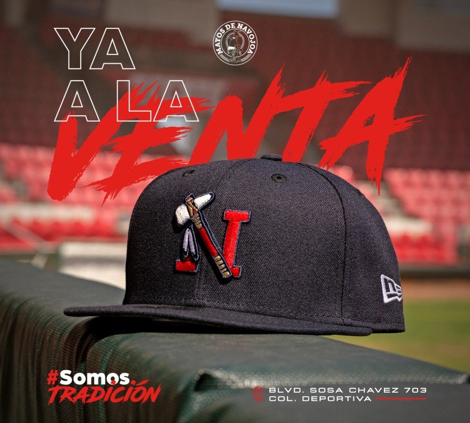 Nueva gorra Mayos Navojoa 2021